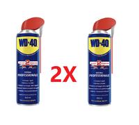 WD-40 LUBRIFICANTE SPRAY PROFESSIONALE MULTIFUNZIONE SBLOCCANTE 2X500ML