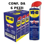 WD-40 Lubrificante Spray Sbloccante 5 in 1 6 Pezzi da 500ML con Erogatore