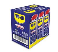 WD-40 - Prodotto Multifunzione - Lubrificante Spray Doppia Posizione - Elimina i cigolii, sblocca, idrorepellente, previene la ruggine - Per tutti i metalli, plastica, gomma - Senza silicone - 6x400ml