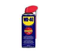 WD-40 Prodotto multiuso - Spray 400 ml-Lubrica, Allenta, protegge dalla ruggine, Dielettrico, pulisce metalli e materie plastiche e sposta l'umidità