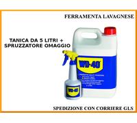 WD 40 sbloccante tanica da 5 litri con spruzzatore omaggio