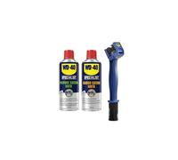 KIT MANUTENZIONE CATENA WD40 SPECIALIST MOTO PULITORE + GRASSO + SPAZZOLA 050221