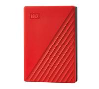 WD 4TB My Passport Hard Disk Esterno Portatile, USB 3.2 Gen 1/USB 3.0, Protezion con password, Software per la gestion e il backup, Formatto per Windows, ChromeOS and MacOS, Rosso