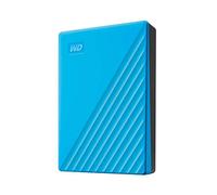 WD 5TB My Passport, hard disk esterno portatile, blu, software di backup con difesa contro ransomware e protezione con password, compatibile con USB 3.1/USB 3.0 - WDBPKJ0050BBL-WESN
