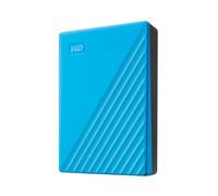 WD 6TB My Passport Hard Disk Esterno Portatile, USB 3.2 Gen 1/USB 3.0, Protezion con password, Software per la gestion e il backup, Formatto per Windows, ChromeOS and MacOS, Blu