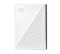 WD 6TB My Passport Hard Disk Esterno Portatile, USB 3.2 Gen 1/USB 3.0, Protezion con password, Software per la gestion e il backup, Formatto per Windows, ChromeOS and MacOS, Bianco