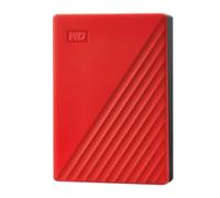 WD 6TB My Passport Hard Disk Esterno Portatile, USB 3.2 Gen 1/USB 3.0, Protezion con password, Software per la gestion e il backup, Formatto per Windows, ChromeOS and MacOS, Rosso