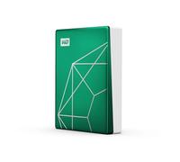WD 6TB My Passport Ultra, 20th Emerald Anniversary Edition, HDD Portatile, USB-C, USB 3.2 Gen 1/USB 3.0, Protezion con password, Software per la gestion e il backup, Formatto per Windows, Verde