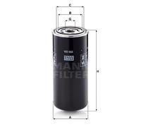 WD 962 MANN-FILTER Filtro, Sistema idraulico di lavoro per DEUTZ-FAHR,RENAULT TR