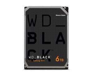 WD_BLACK 6 TB Prestazioni 3,5" Disco rigido interno - Classe 7.200 RPM, SATA 6 Gb/s, cache 256 MB