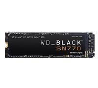 WD_BLACK SN700 500GB SSD Interno, M.2 2280 NVMe SSD con velocità fino a 5000 MB/s, 4850 MBs in scrittura, alte prestazioni per gaming, con PCIe Gen 4.0, SSD Gaming, Nero