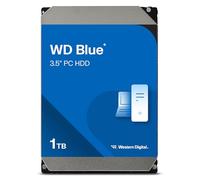 WD Blue 1TB per Desktop, Hard Disk interno da 3.5”, 7200 RPM Class, SATA 6 GB/s, Cache da 64 MB, Garanzia 2 anni