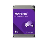 WD Purple WD33PURZ - Hard drive - 3 TB - surveillance - internal - 35 - SATA 6Gb/s - 5400 rpm - buffer 256 MB