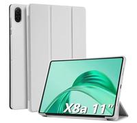 WD&CD Custodia Compatibile per Honor Pad X8a 11", Ultra Sottile Smart Pelle Cover con la Funzione Compatibile per Honor Pad X8a 11" Tablet - Grigio