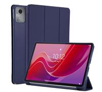 WD&CD Custodia Compatibile per Lenovo Tab M11 11", Ultra Sottile Smart Pelle Cover con Sonno/Sveglia la Funzione Compatibile per Lenovo Tab M11 11 Tablet - Blu