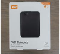 WD 6TB Elements SE - WDBG8A0060BBK-WESN