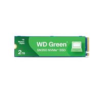 WD Green SN350 da 2 TB, NVMe SSD - Gen3 PCIe, QLC, M.2 2280, con velocità di lettura da 3,200 MB/s