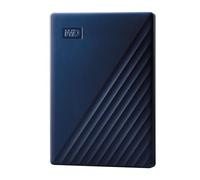 WD - Hard disk portatile My Passport da 2 TB per Mac - Time Machine Ready con protezione password, colore: Blu notte