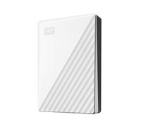 WD HDD portatile USB3.0 Bianco My Password Crittografia Password Protezione Disco Rigido Esterno, WDBPKJ0050BWT-WESN
