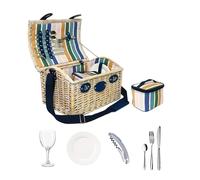 WD LIFESTYLE AUSTIN CESTINO DA PICNIC 2 PERSONE BIANCO