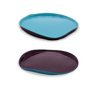 Wd Lifestyle Balat Line Set 2 Piatti in vetro cm 21