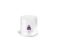 WD LifeStyle Bicchiere Vetro Borosilicato Cc 250 ml Decoro Borsa