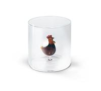 WD Lifestyle Tumbler borosilicato Linea Monterey dec. gallina