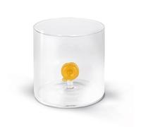 WD LifeStyle Bicchiere Vetro Borosilicato Cc 250 ml Decoro Pasta Tortellino