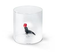 WD LifeStyle Bicchiere Vetro Borosilicato Cc 250 ml Decoro Foca