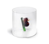 WD Lifestyle - Bicchiere in Vetro Borosilicato 250ml con Decorazione Koala