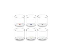 WD Lifestyle Bicchieri in Vetro Borosilicato 6 Pz