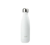 WD lifestyle WD365B, Bottiglia Termica Acciaio Inox Unisex Adulto, Bianco, Medium