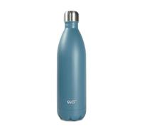 WD Lifestyle - Bottiglia termica monocolore (1L, Azzurro)