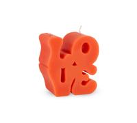 WD LifeStyle Candela Profumata Decoro Love 8,9 x 4,8 x 9,8 Cm Paraffina Fragole Fresche