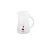 Wd Lifestyle Caraffa in vetro, 1,5 Lt, babbo natale Caraffa in vetro, 1,5 Lt, babbo natale
