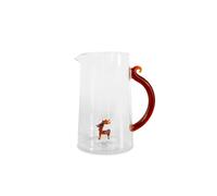 Wd Lifestyle Caraffa in vetro, 1,5 Lt, renna natale Caraffa in vetro, 1,5 Lt, renna natale