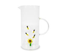 WD LIFESTYLE CARAFFA IN VETRO BOROSILICATO CON DECORO INTERNO E ESTERNO 1.2 Lt