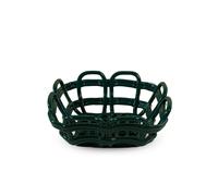 WD LifeStyle Cestino Centrotavola in Stoneware Verde