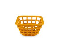 WD LIFESTYLE GIFT IDEAS CESTINO CENTROTAVOLA GIALLO 18,4X11 CM