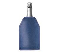 WD LifeStyle Glacette Morbida 15,5 x 22,5 x 2 Cm Rivestita in Blu Jeans