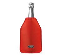 WD Lifestyle Glacette Morbida, Silicone, Rosso, 15x2x22 cm