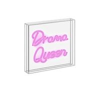 WD Lifestyle Insegna Neon Decorativa con Scritta (Drama Queen)