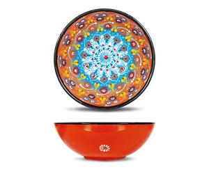 WD LIFESTYLE ISTANBUL COPPA PER INSALATA 21 CM ARANCIO