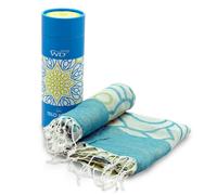 WD LIFESTYLE MIAMI TELOMARE 100% COTONE MANDALA VERDE E BLU