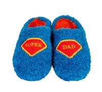 WD Lifestyle Pantofole Super Dad Taglia S/M - Pantofole Divertenti da Casa