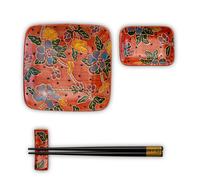 WD LIFESTYLE PECHINO KIT SUSHI 6 PEZZI ARANCIONE