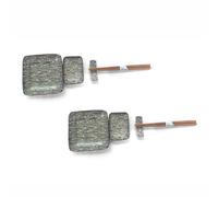WD LIFESTYLE PECHINO SET 2 PIATTI CON CIOTOLE E BACCHETTE WD 512F