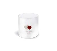 WD LIFESTYLE SAMARCANDA BICCHIERE BOROSILICATO 250ML CUORI