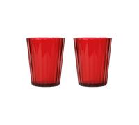 WD LIFESTYLE set 2 Bicchieri 370ml rosso Linea New York