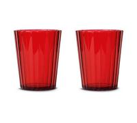WD LIFESTYLE SET 2 BICCHIERI ACRILICO ROSSO WD406R